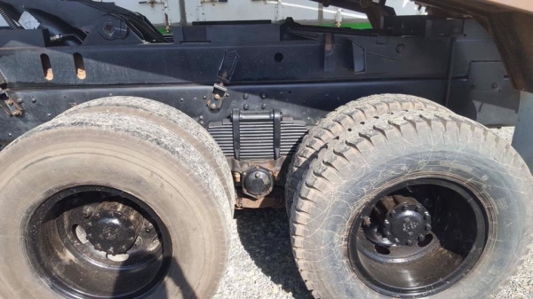 Hino FM8J เครื่อง 251 แรง สองเพลากระบะดัมพ์ ไมล์ 40,xxx ทะเบียนพร้อม