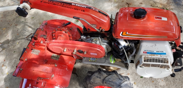 รถพรวนดิน สาดดิน ใบตีดินเต็มๆๆพร้อมใช้งาน