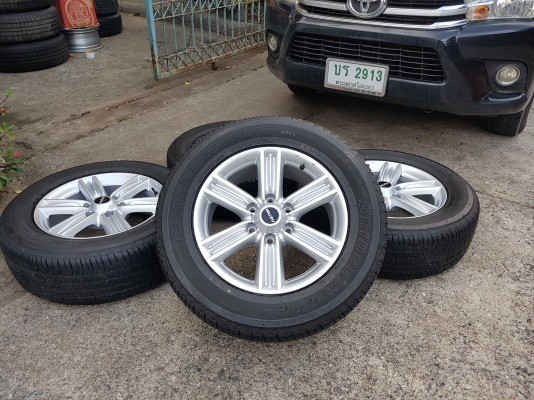 ล้อ isuzu 1.9 ขอบ 18พร้อมยางป้ายแดงปี17