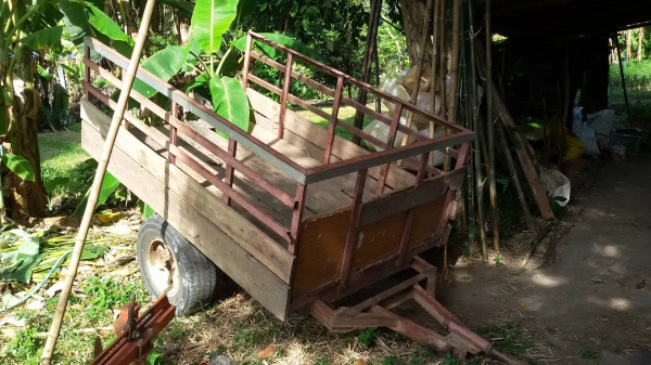 สลี่ลากพ่วง กว้าง1.30 เมตร ยาว 2.20 เมตร