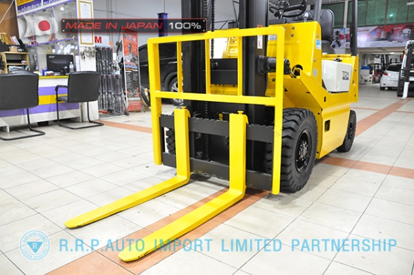 ขายรถโฟล์คลิฟท์มือสอง TCM รุ่น FG14N16S-12105355 นำเข้าจากประเทศญี่ปุ่น 100\% ไม่เคยใช้งานในไทย