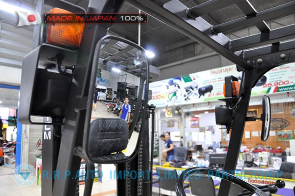 ขายรถโฟล์คลิฟท์มือสอง TCM รุ่น FG14N16S-12105355 นำเข้าจากประเทศญี่ปุ่น 100\% ไม่เคยใช้งานในไทย
