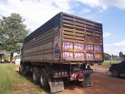 Hino เครื่อง 344 แรง ปี 55 แม่เดี่ยวกระบะดัมพ์มิเนียม มีลำโพงลากลูก พร้อมใช้งาน