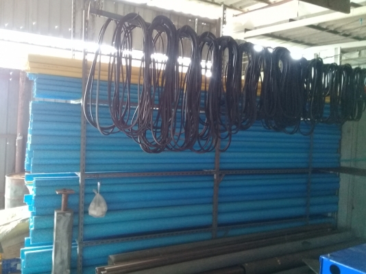 ท่อPVCและปั้มน้ำขนาด10แรง3เฟสสภาพใหม่