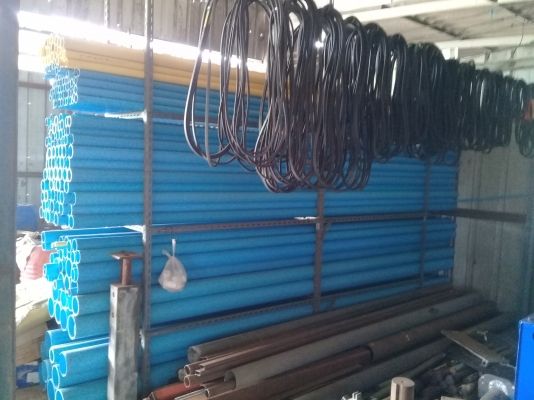 ท่อPVCและปั้มน้ำขนาด10แรง3เฟสสภาพใหม่