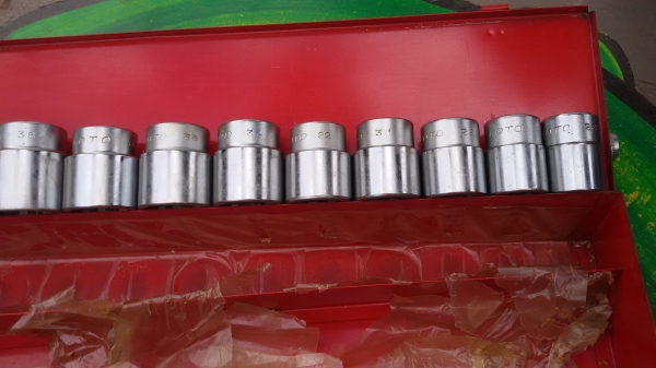 ชุดบล็อก 6 หุล KOTO made  in  japen รุ่นเก่า 40 กว่าปี