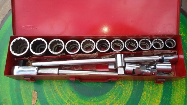 ชุดบล็อก 6 หุล KOTO made  in  japen รุ่นเก่า 40 กว่าปี