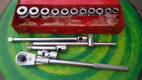 ชุดบล็อก 6 หุล KOTO made  in  japen รุ่นเก่า 40 กว่าปี