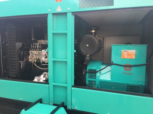 เครื่องปั่นไฟ PERKIN 100 KVA. เครื่องปั่นไฟ PERKIN 100 KVA.
