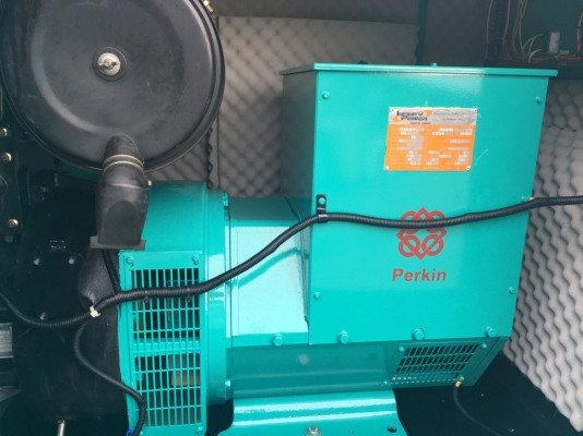 เครื่องปั่นไฟ PERKIN 100 KVA. เครื่องปั่นไฟ PERKIN 100 KVA.