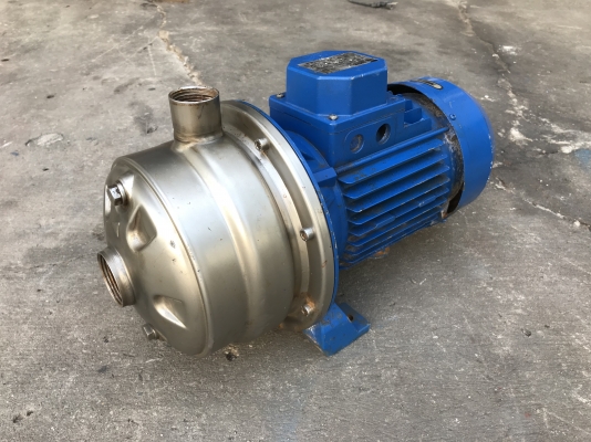 ขายปั้มน้ำหอยโข่งหัวสแตนเลส Ebara 2CDX/E 120/20 ขนาด 2HP. 380V รุ่น 2ใบพัด สภาพสวยเดิมๆ วิ่งนิ่ม พร้อมใช้งาน