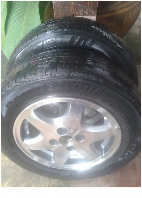 แม็ก4รู100พร้อมยาง คู่ล่ะ 1400 แม็ก4รู100พร้อมยาง คู่ล่ะ 1400