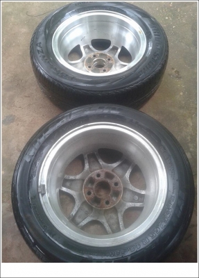 แม็ก4รู100พร้อมยาง คู่ล่ะ 1400 แม็ก4รู100พร้อมยาง คู่ล่ะ 1400