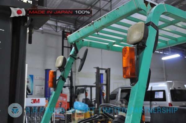 ขายรถโฟล์คลิฟท์มือสอง MITSUBISHI รุ่น FG35A-50239 นำเข้าจากประเทศญี่ปุ่น 100\% ไม่เคยใช้งานในไทย