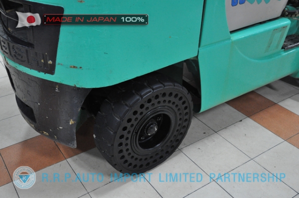 ขายรถโฟล์คลิฟท์มือสอง MITSUBISHI รุ่น FG35A-50239 นำเข้าจากประเทศญี่ปุ่น 100\% ไม่เคยใช้งานในไทย
