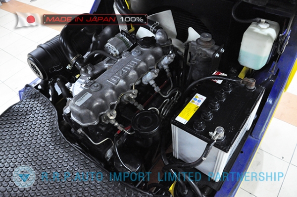 ขายรถโฟล์คลิฟท์มือสอง KOMATSU รุ่น FD15C-16-619696 นำเข้าจากประเทศญี่ปุ่น 100\% ไม่เคยใช้งานในไทย