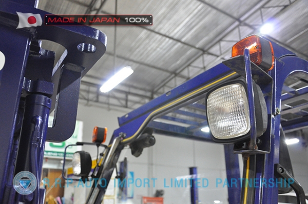 ขายรถโฟล์คลิฟท์มือสอง KOMATSU รุ่น FD15C-16-619696 นำเข้าจากประเทศญี่ปุ่น 100\% ไม่เคยใช้งานในไทย