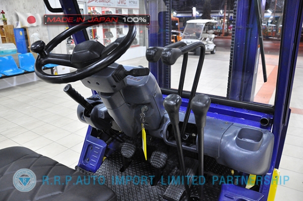 ขายรถโฟล์คลิฟท์มือสอง KOMATSU รุ่น FD15C-16-619696 นำเข้าจากประเทศญี่ปุ่น 100\% ไม่เคยใช้งานในไทย