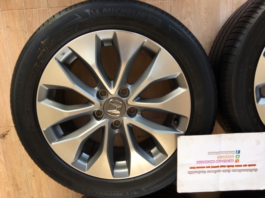 แม็กซ์ Honda Accord G9 ขอบ 17 พร้อมยางมิชเชอร์ลิน 225/50/17 ปี 13