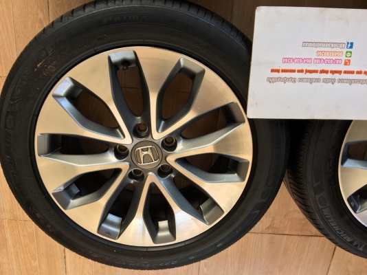 แม็กซ์ Honda Accord G9 ขอบ 17 พร้อมยางมิชเชอร์ลิน 225/50/17 ปี 13