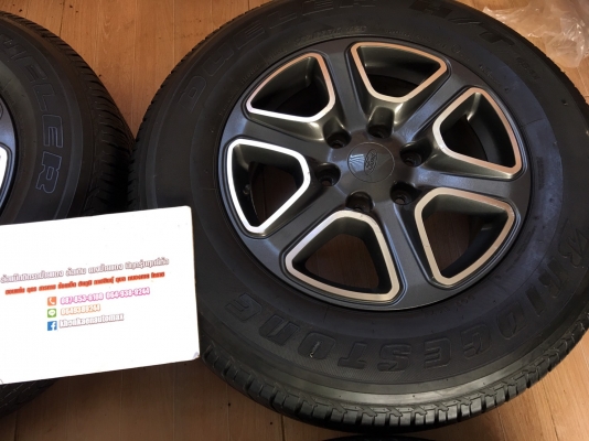 ขายล้อแม็กซ์ Ford 17 พร้อมยางบริดโตน 265/65/17 ปี 14 ดอกยังหนา
