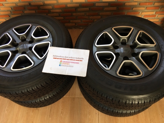 ขายล้อแม็กซ์ Ford 17 พร้อมยางบริดโตน 265/65/17 ปี 14 ดอกยังหนา