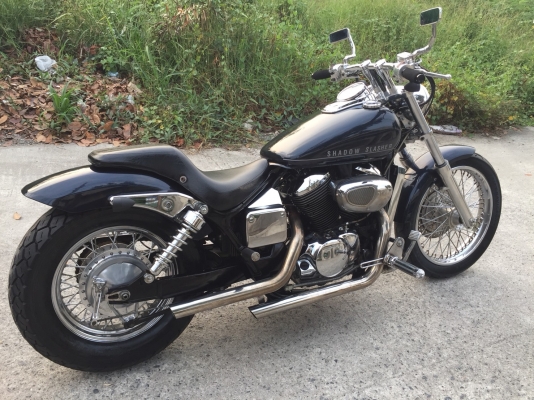 ขายHONDA SHADOW 400CC ใบอินวอยช์พร้อมพรบ. สภาพดี ทุกๆอย่าง ราคา 86,000.-