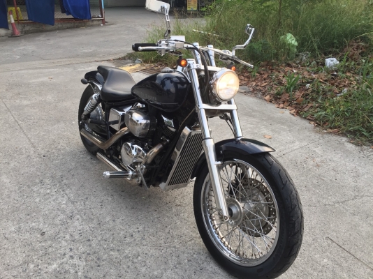 ขายHONDA SHADOW 400CC ใบอินวอยช์พร้อมพรบ. สภาพดี ทุกๆอย่าง ราคา 86,000.-