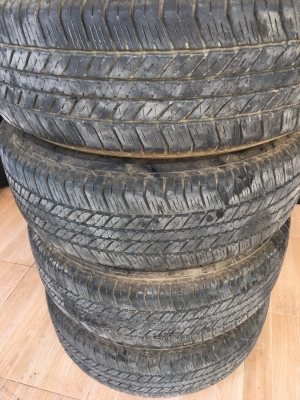 ขายยางบริดโตน 265/65/17 ปี 16 สภาพสวยๆ