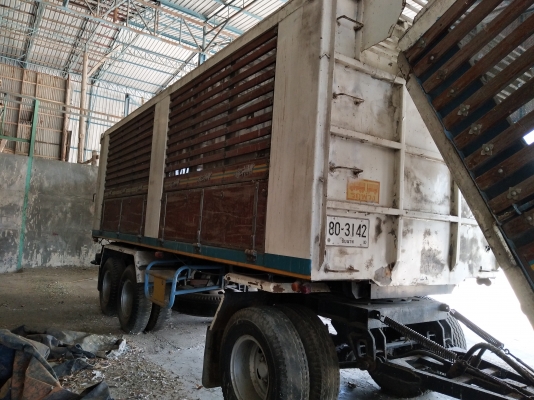 ขายลูกพ่วง3เพลาดั้มยาว7เมตรสวยพร้อมใช้เล่มทะเบียนพร้อมโอนอยู่ชัยนาทราคา410000ต่อรองได้  0988500292