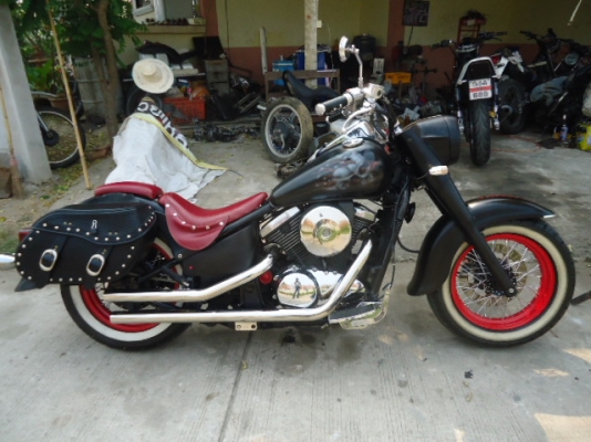 ขายหรือแลก  VULCAN POWDER COATING ทั้งคัน CLASSIC 400cc