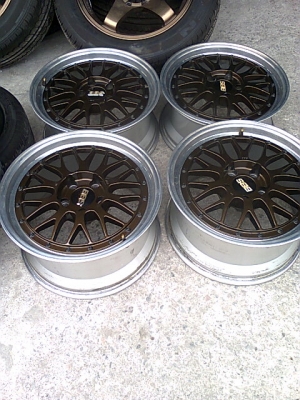 ล้อBBS LMขอบ17 ล้อนอกสองชิ้นหน้า8หลัง9 0806260417