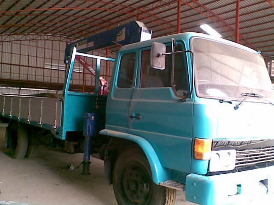 ขายรถ 6 ล้อฮีโน่ GD ติดเครนทาดาโน่ 3ตัน 3 ปลอก รถสภาพสวย พร้อมใช้