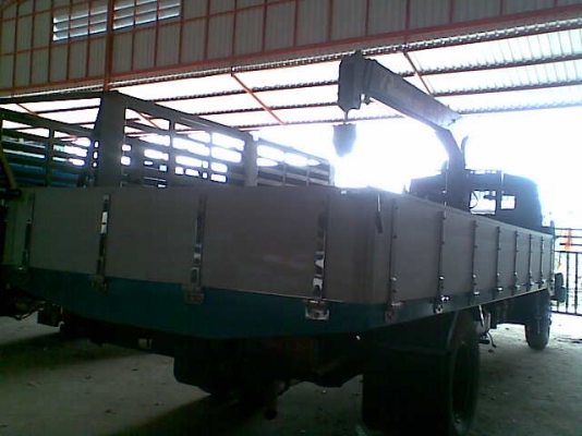 ขายรถ 6 ล้อฮีโน่ GD ติดเครนทาดาโน่ 3ตัน 3 ปลอก รถสภาพสวย พร้อมใช้