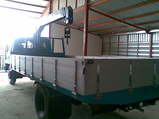 ขายรถ 6 ล้อฮีโน่ GD ติดเครนทาดาโน่ 3ตัน 3 ปลอก รถสภาพสวย พร้อมใช้