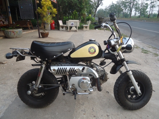 หนุ่ม ปราจีน : ขายมังกี้110 cc เอกสารอินวอยพร้อม