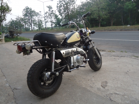 หนุ่ม ปราจีน : ขายมังกี้110 cc เอกสารอินวอยพร้อม