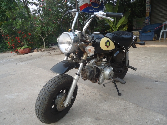 หนุ่ม ปราจีน : ขายมังกี้110 cc เอกสารอินวอยพร้อม