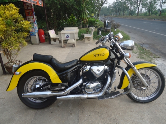 หนุ่ม ปราจีน : ขาย Steed 400 ถังใหญ่ แต่งสวย อินวอย+สรรพสามิต