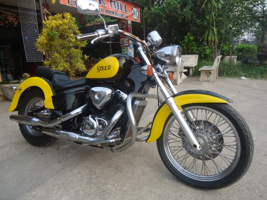 หนุ่ม ปราจีน : ขาย Steed 400 ถังใหญ่ แต่งสวย อินวอย+สรรพสามิต