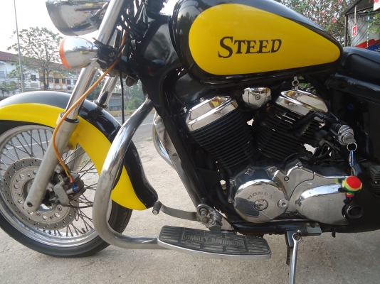 หนุ่ม ปราจีน : ขาย Steed 400 ถังใหญ่ แต่งสวย อินวอย+สรรพสามิต