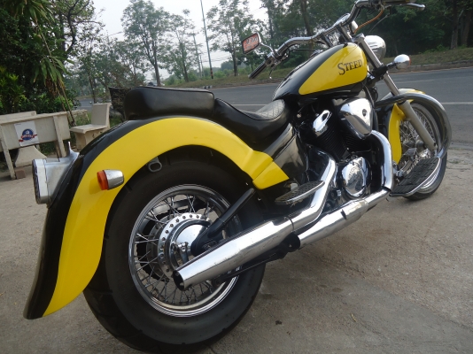 หนุ่ม ปราจีน : ขาย Steed 400 ถังใหญ่ แต่งสวย อินวอย+สรรพสามิต