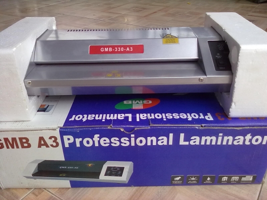เครื่องเคลือบบัตร GMB A3 ของใหม่ มี2 ตัว เครื่องเคลือบบัตร GMB A3 ของใหม่ มี2 ตัว