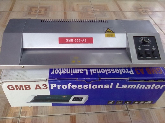 เครื่องเคลือบบัตร GMB A3 ของใหม่ มี2 ตัว เครื่องเคลือบบัตร GMB A3 ของใหม่ มี2 ตัว