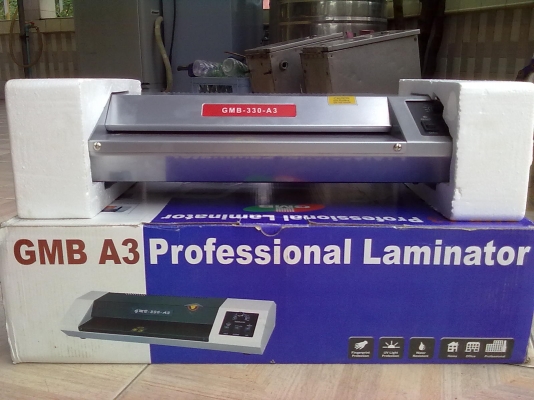 เครื่องเคลือบบัตร GMB A3 ของใหม่ มี2 ตัว เครื่องเคลือบบัตร GMB A3 ของใหม่ มี2 ตัว
