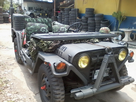 JEEP M151 เครื่อง TOYOTA 12R   4x4  พร้อมทะเบียนปี2557