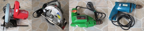 เครื่องมือ ตัด เจาะ ขัด ฯลฯ มือสองญี่ปุ่น