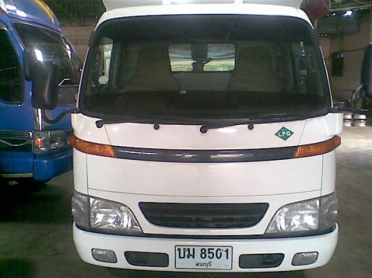 ขายรถ 6ล้อเล็ก ดูโทร่ ใช้เชื้อเพลิง LPG  ต่อดั๊มใหม่ ทะเบียนไม่ติดเวลา