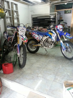 ขายWr450F ปี 2007 ราคา210,000  ต่อรองได้ครับ