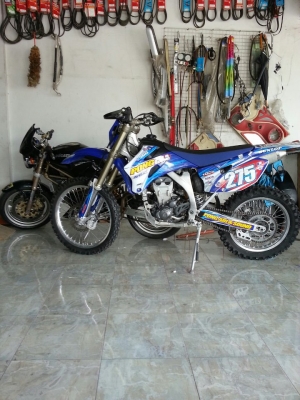 ขายWr450F ปี 2007 ราคา210,000  ต่อรองได้ครับ